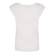 Antique Pink Mono Stripe Top