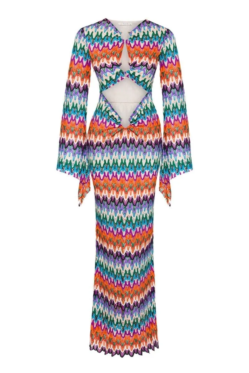 BALDO RETRO MAXI DRESS