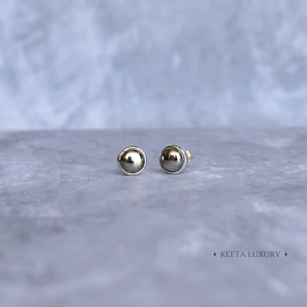 Basic - Pyrite Earrings