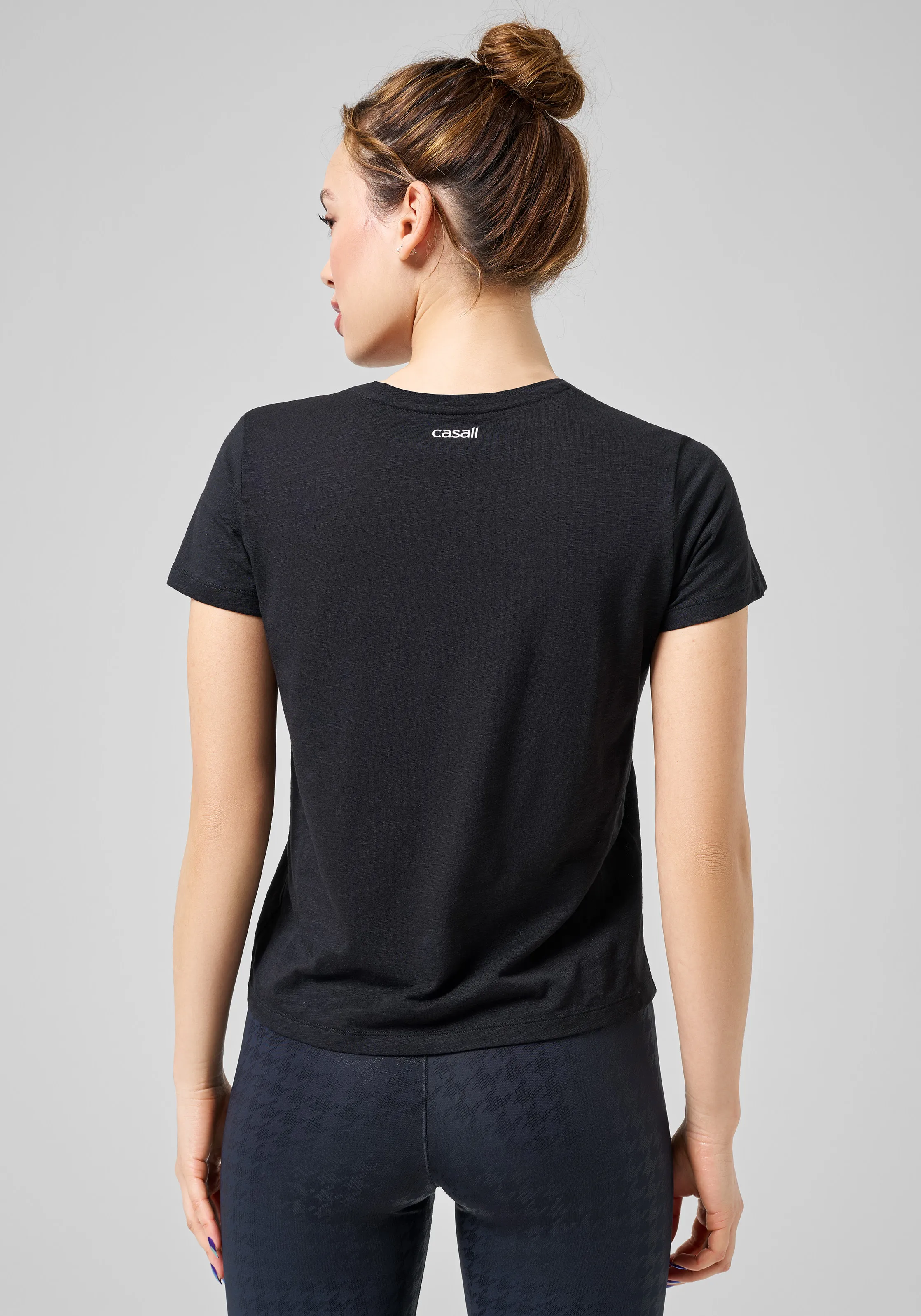 Casall Women&#x27;s Soft Texture Tee Black | Buy Casall Women&#x27;s Soft Texture Tee Black here | Outnorth