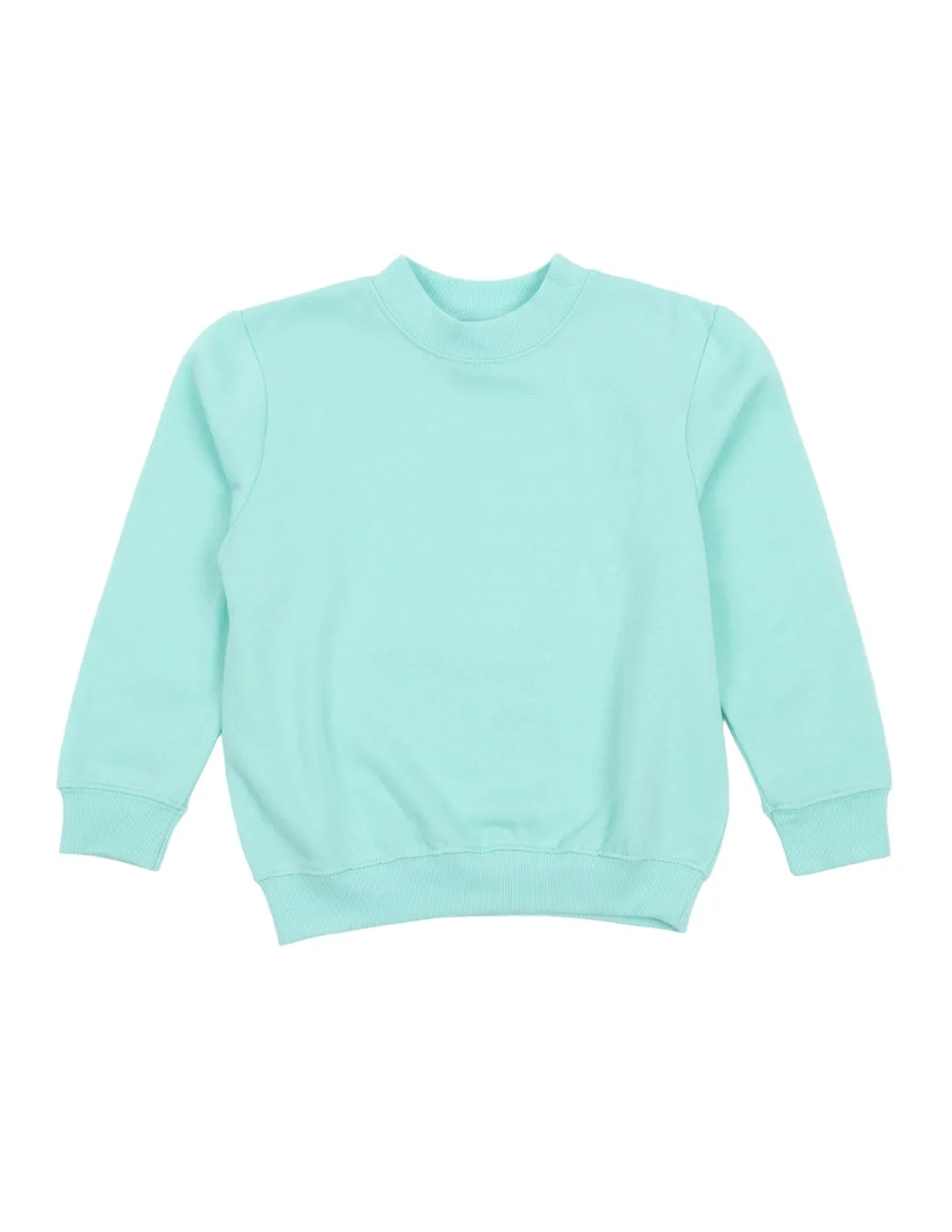 Classic Solid Color Pullover Sweatshirt