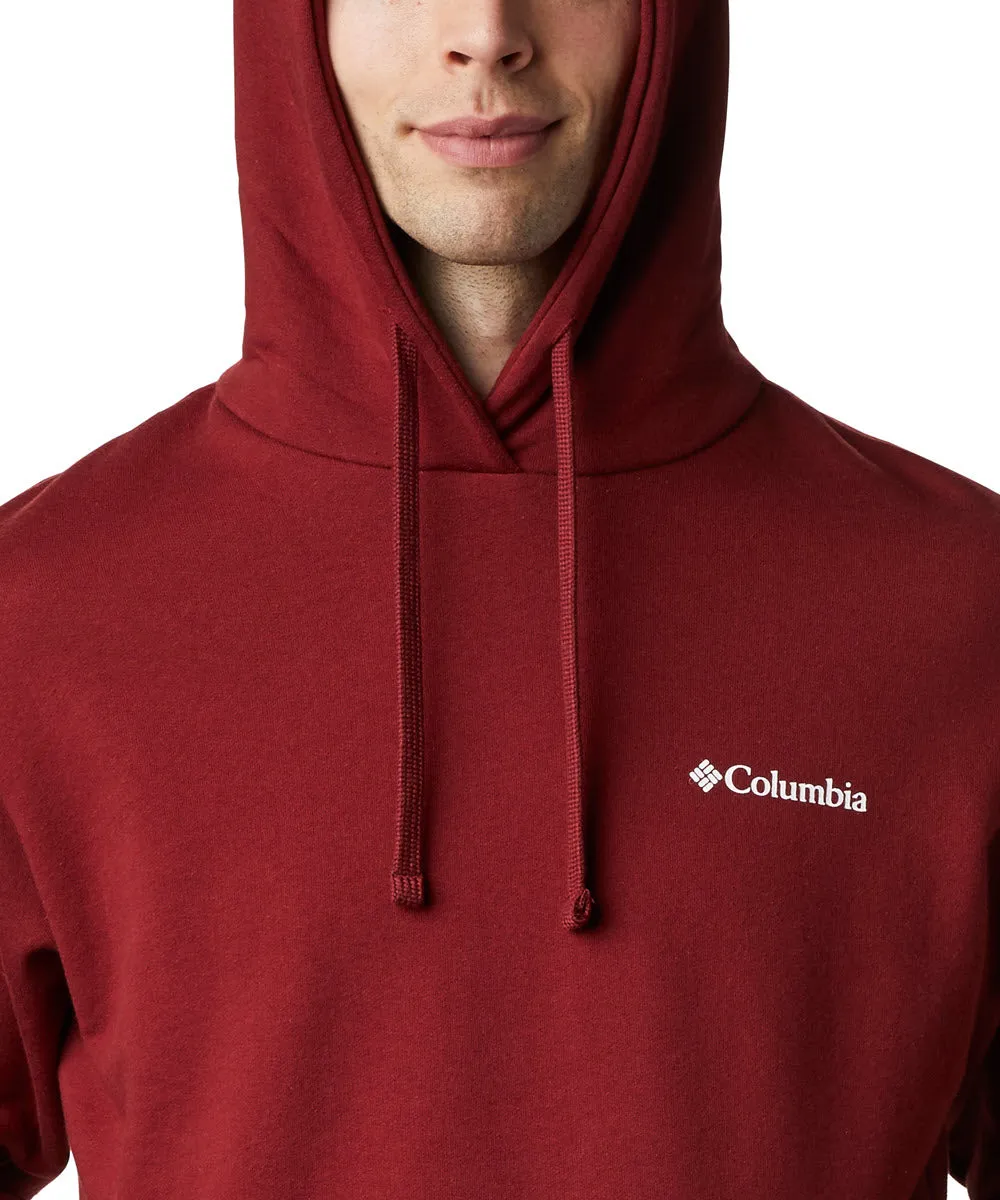 Columbia Men's Viewmont II Sleeve Graphic Hoodie - Red Jasper