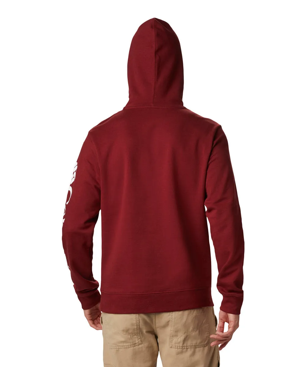 Columbia Men's Viewmont II Sleeve Graphic Hoodie - Red Jasper