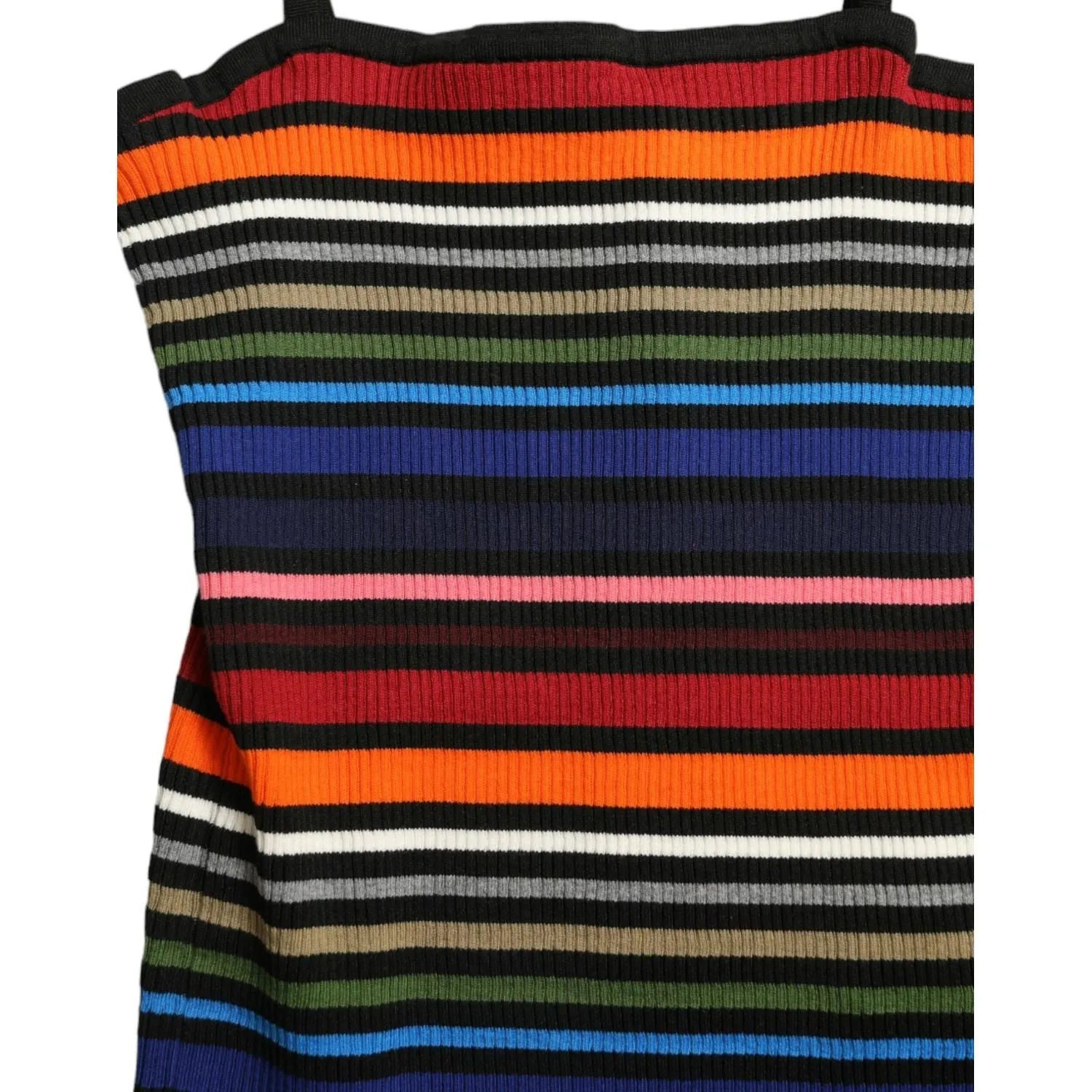 Dolce & Gabbana Chic Striped Spaghetti Strap Tank Top