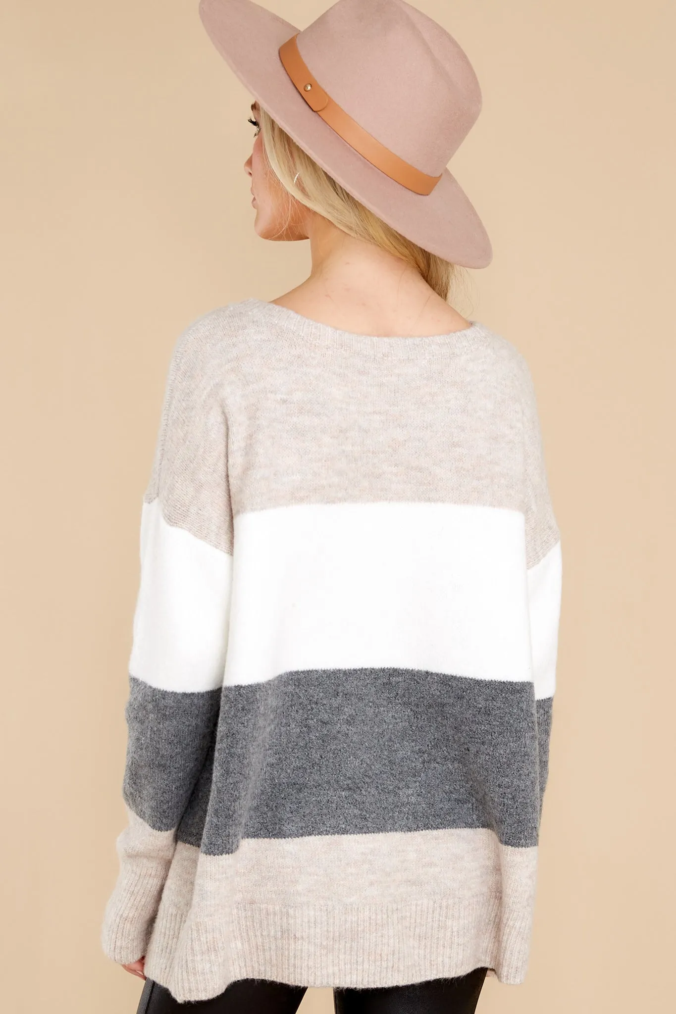 Everyday Moments Mocha Multi Sweater