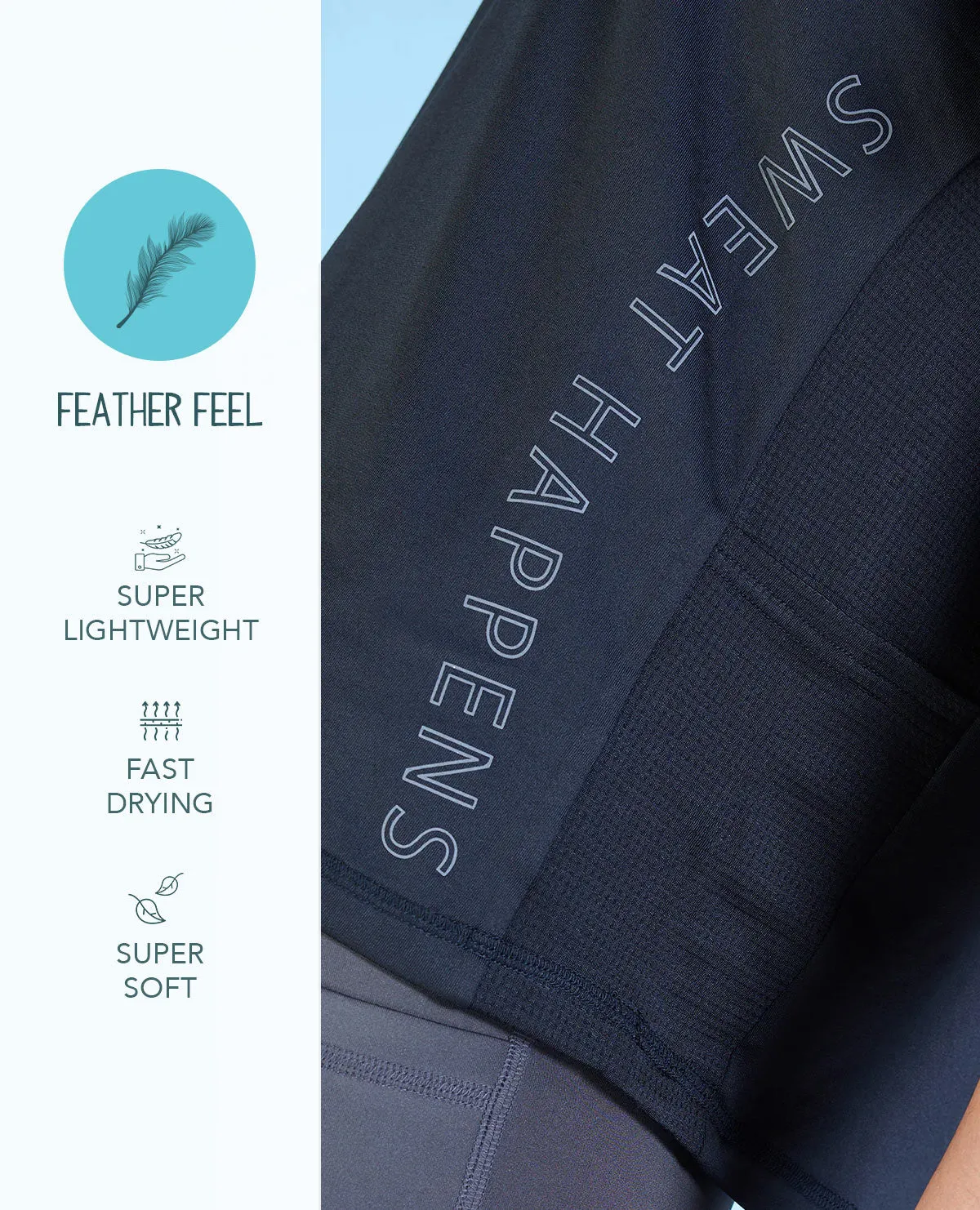 Feather Feel Gym Top