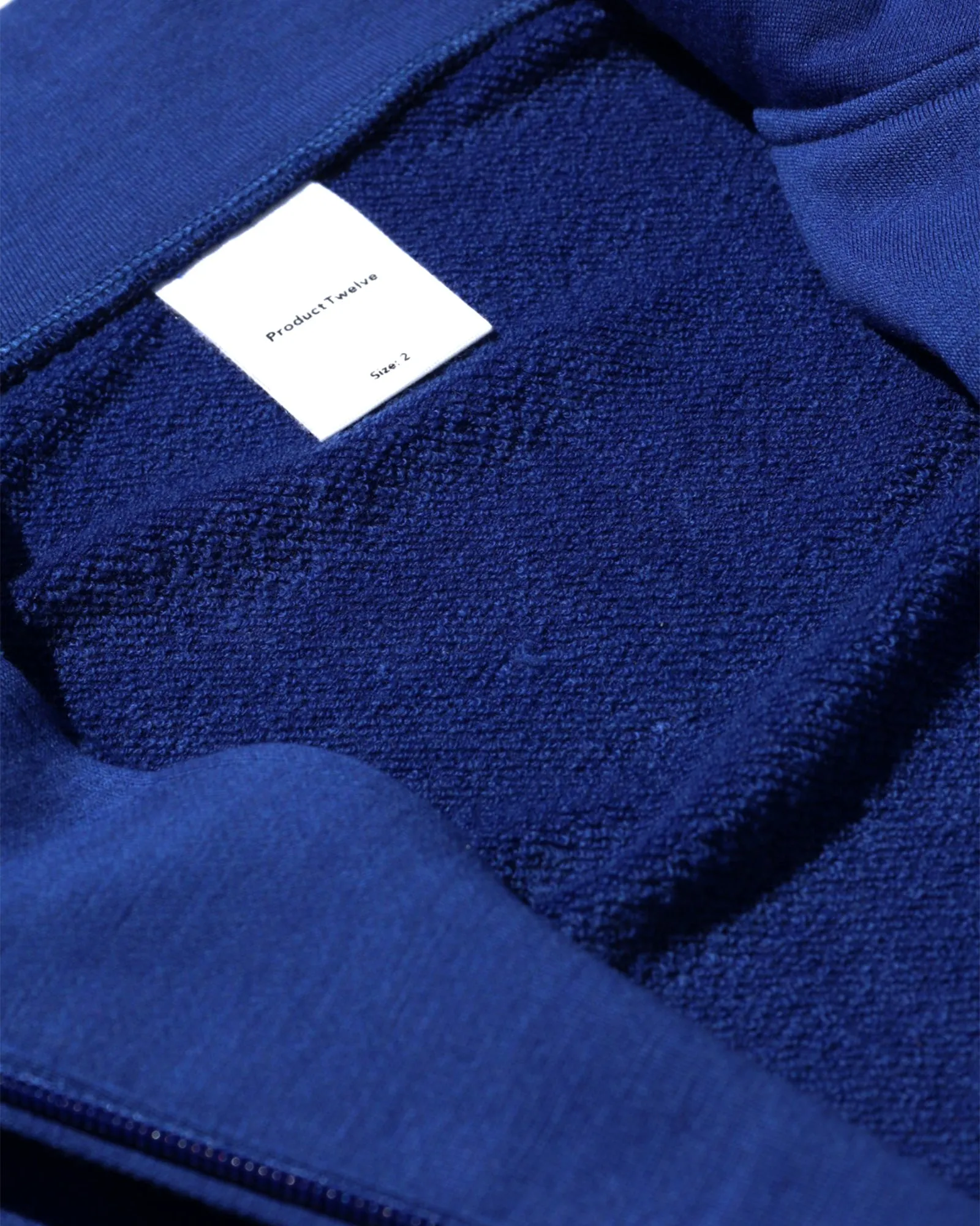 Fine Merino Wool Zip Up Sweat