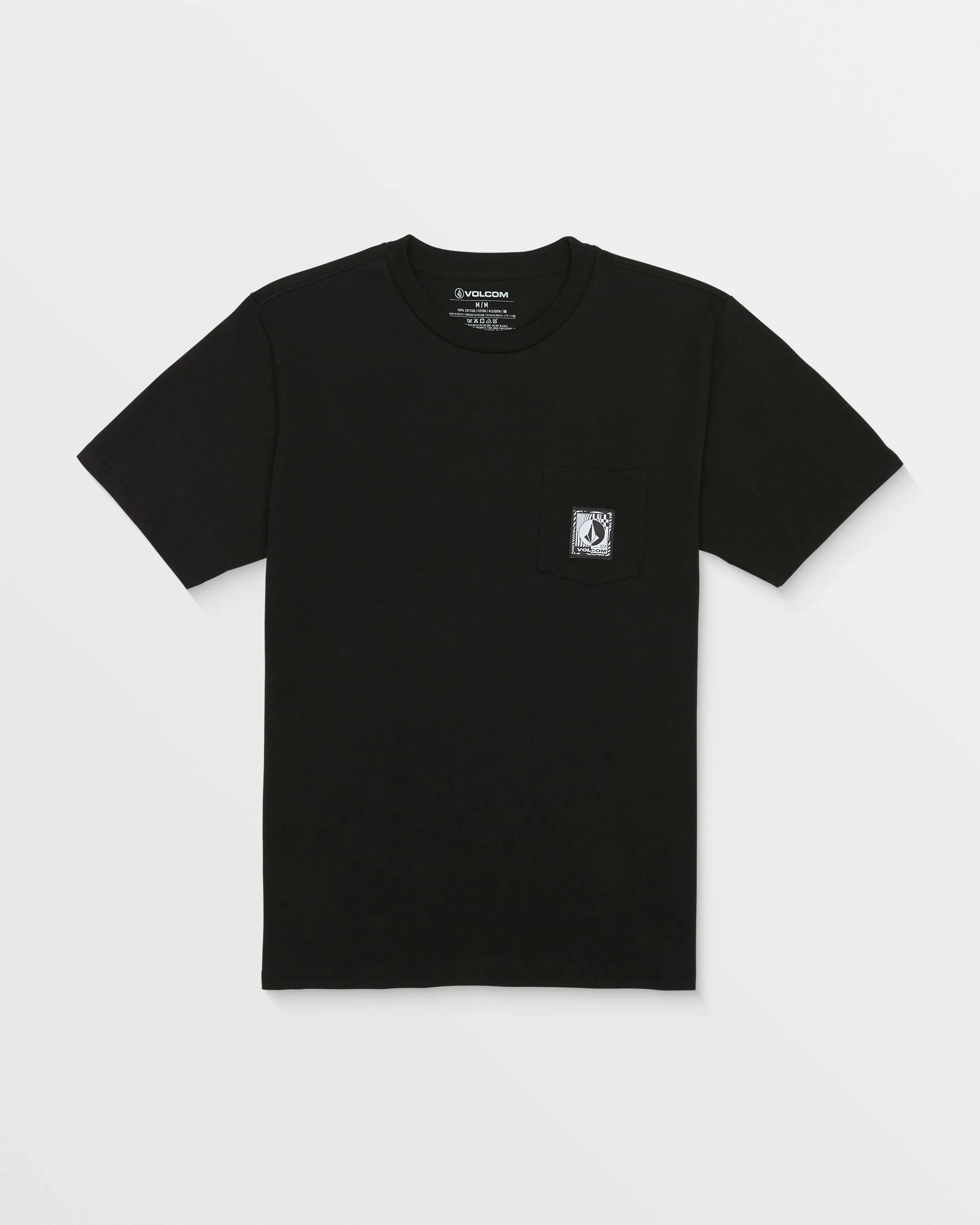 Fracking Pocket Label Short Sleeve Tee - Black