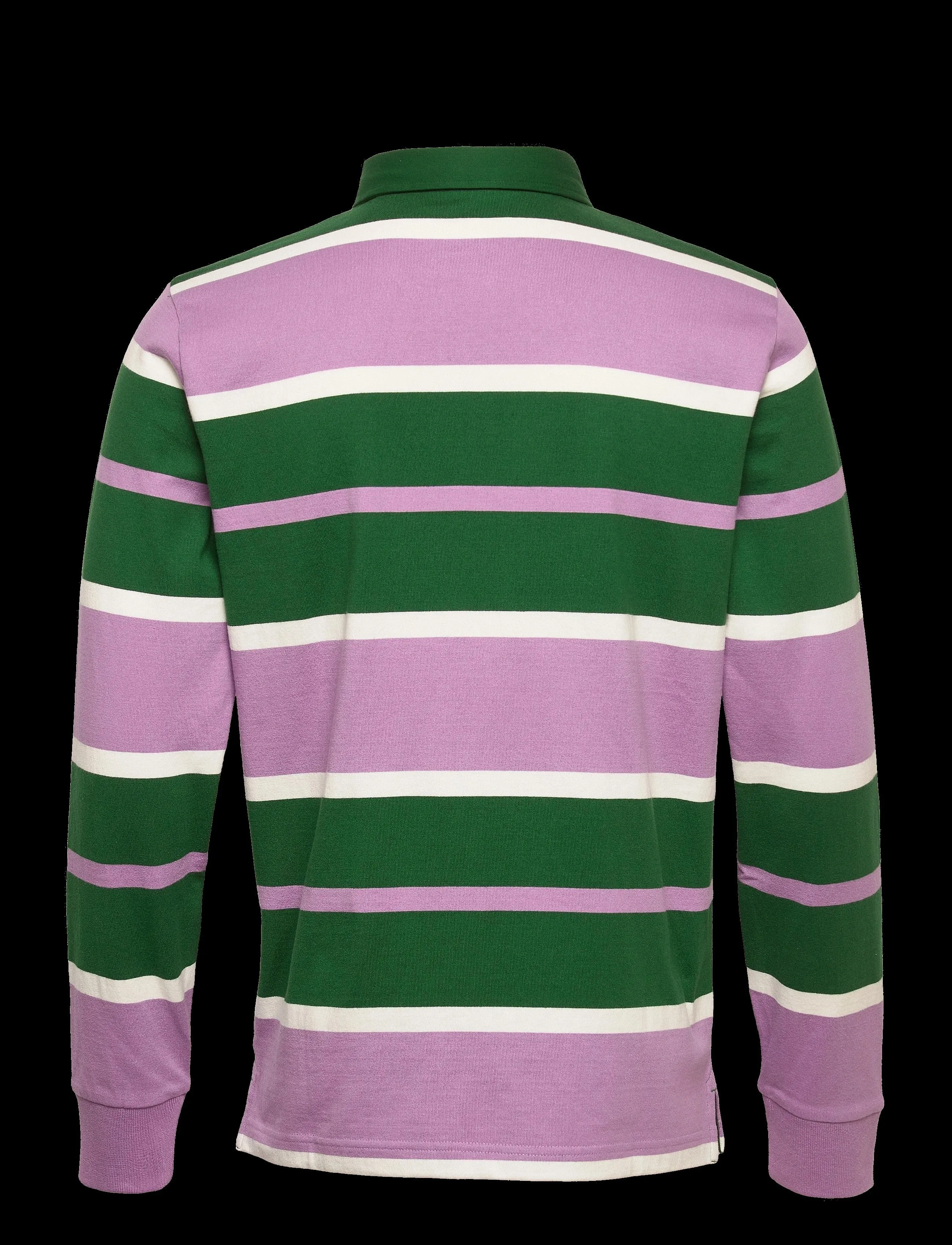 Gant - Repeat Stripe Rugby Jersey- Orchid Lilac (L Only)