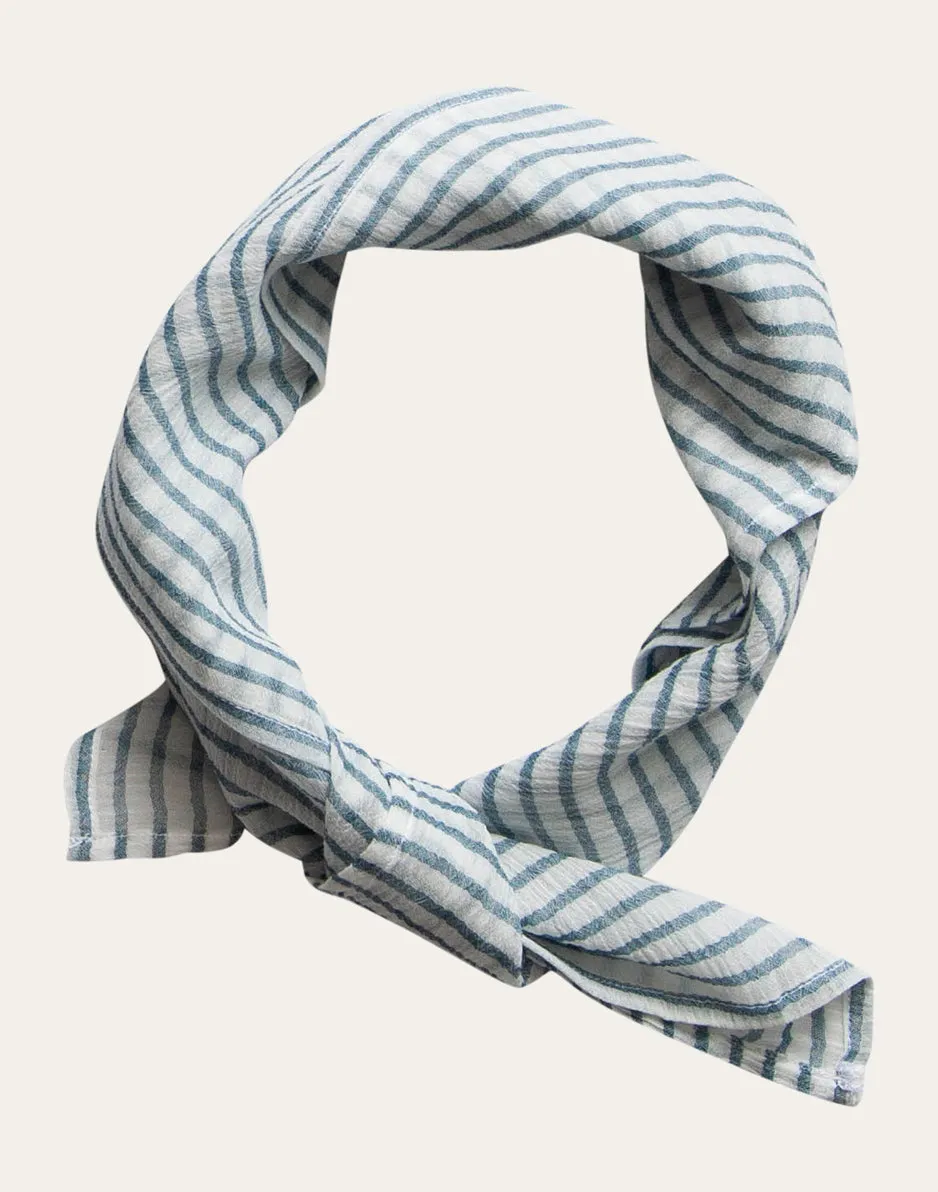 Gauze Bandana: Horizontal Stripe