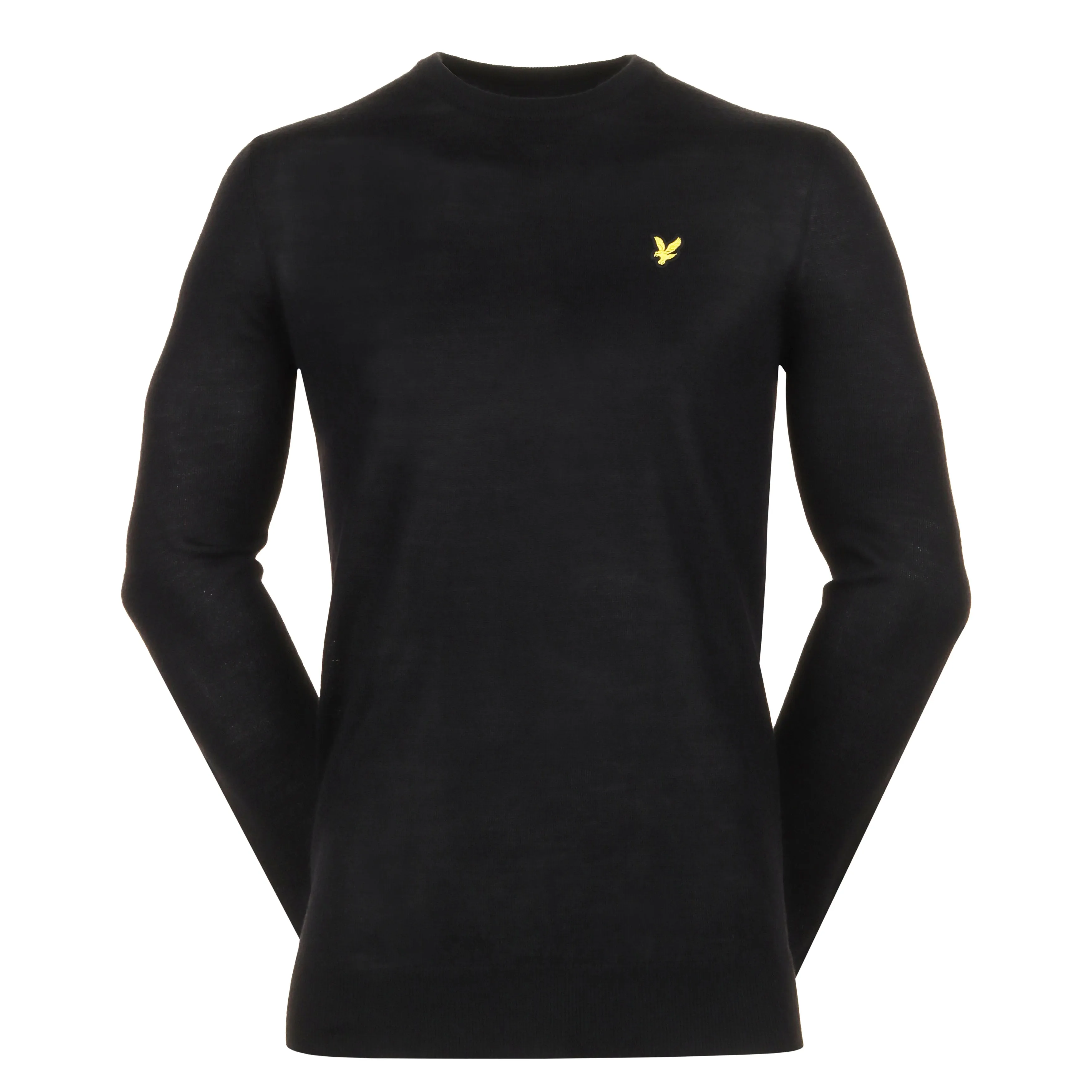 Lyle & Scott Golf Merino Blend Crew Neck Pullover