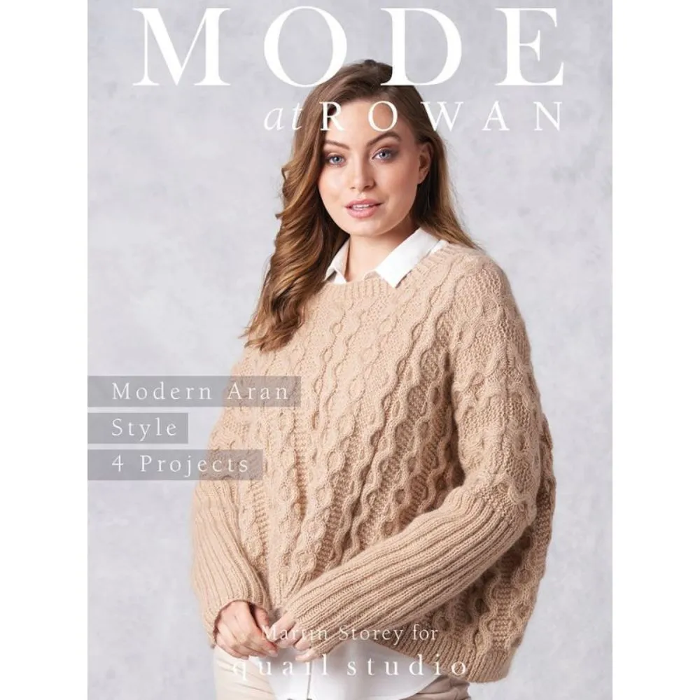 Mode at Rowan: Modern Aran Style 4 Projects Pattern Book