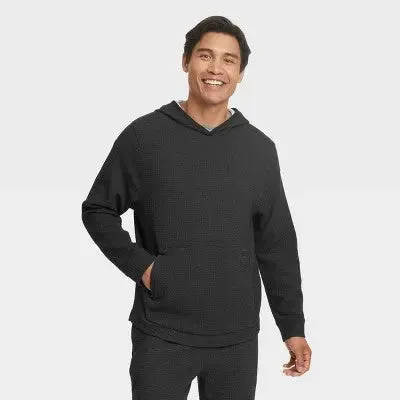 Open Box - All In Motion Men's Pullover Hooded Fleece Hoodie Kangaroo Pocket