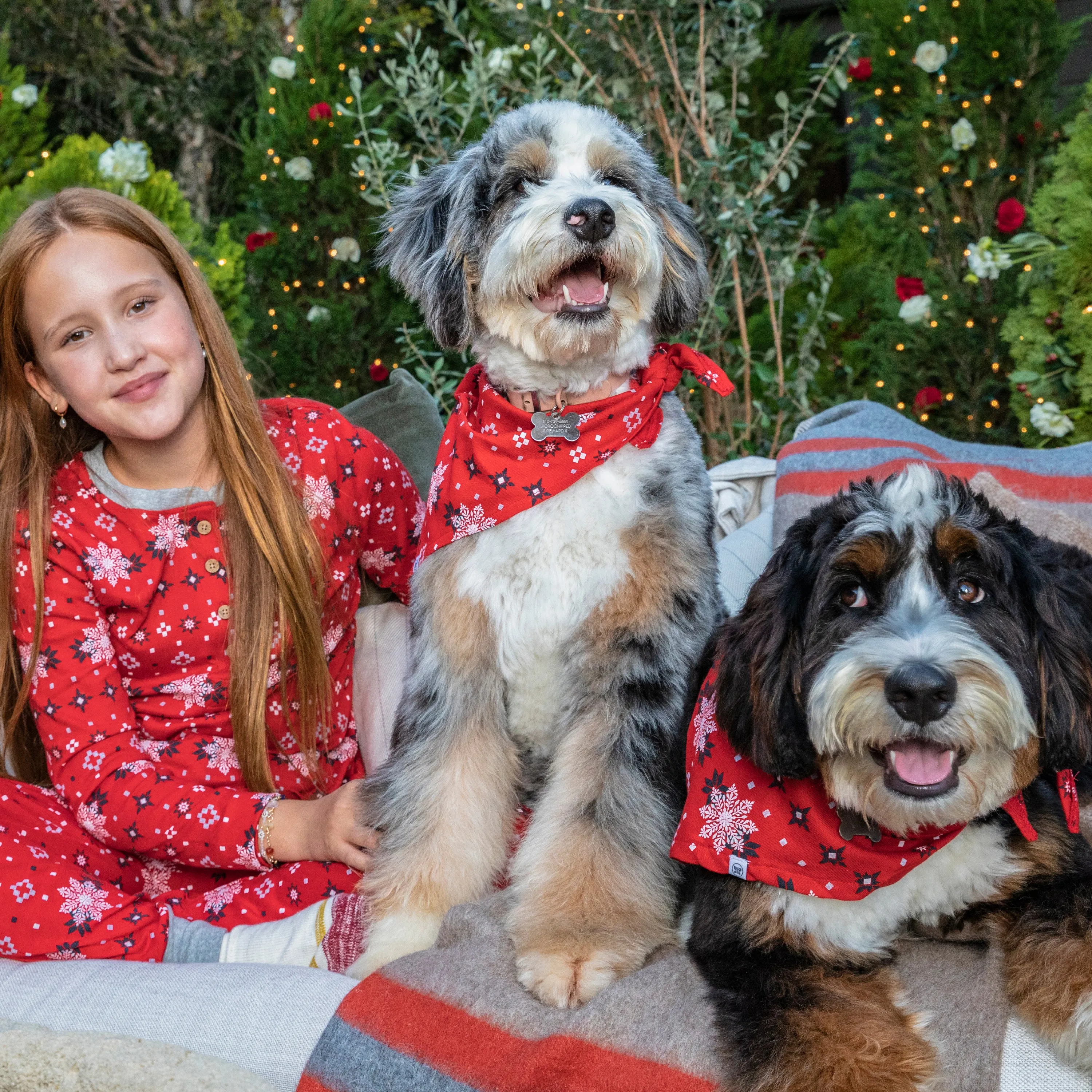 Organic Cotton Holiday Matching Family Pajamas