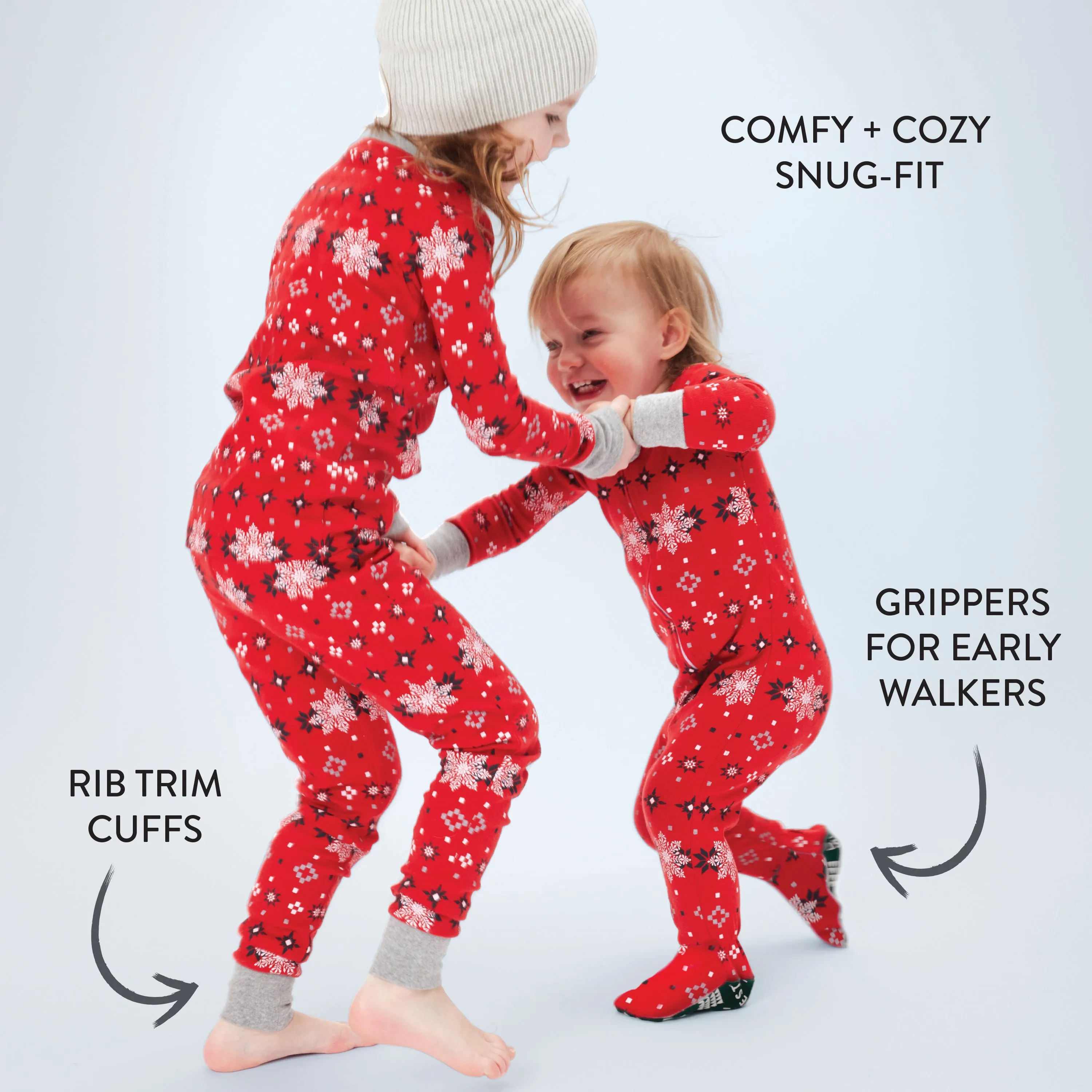 Organic Cotton Holiday Matching Family Pajamas