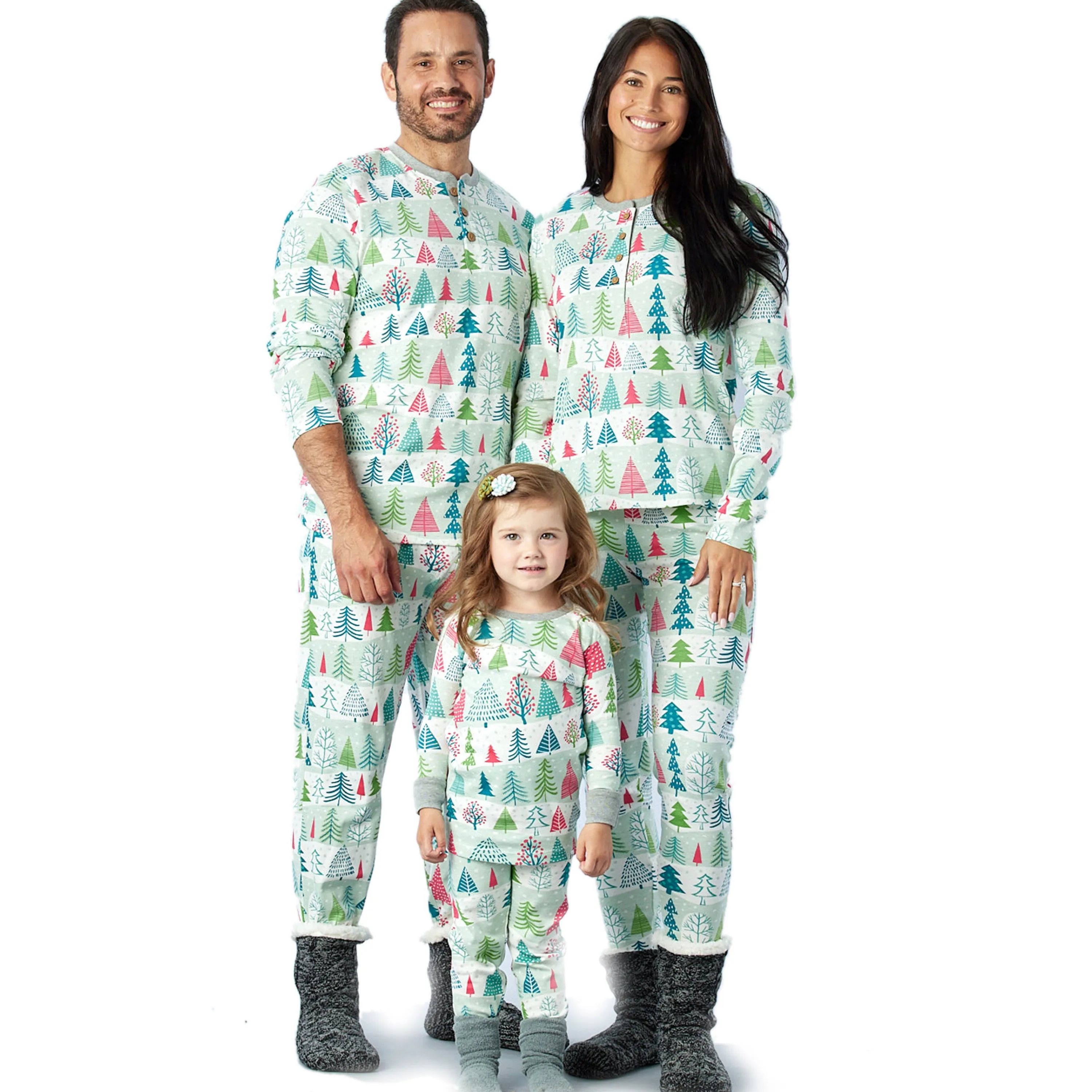 Organic Cotton Holiday Matching Family Pajamas