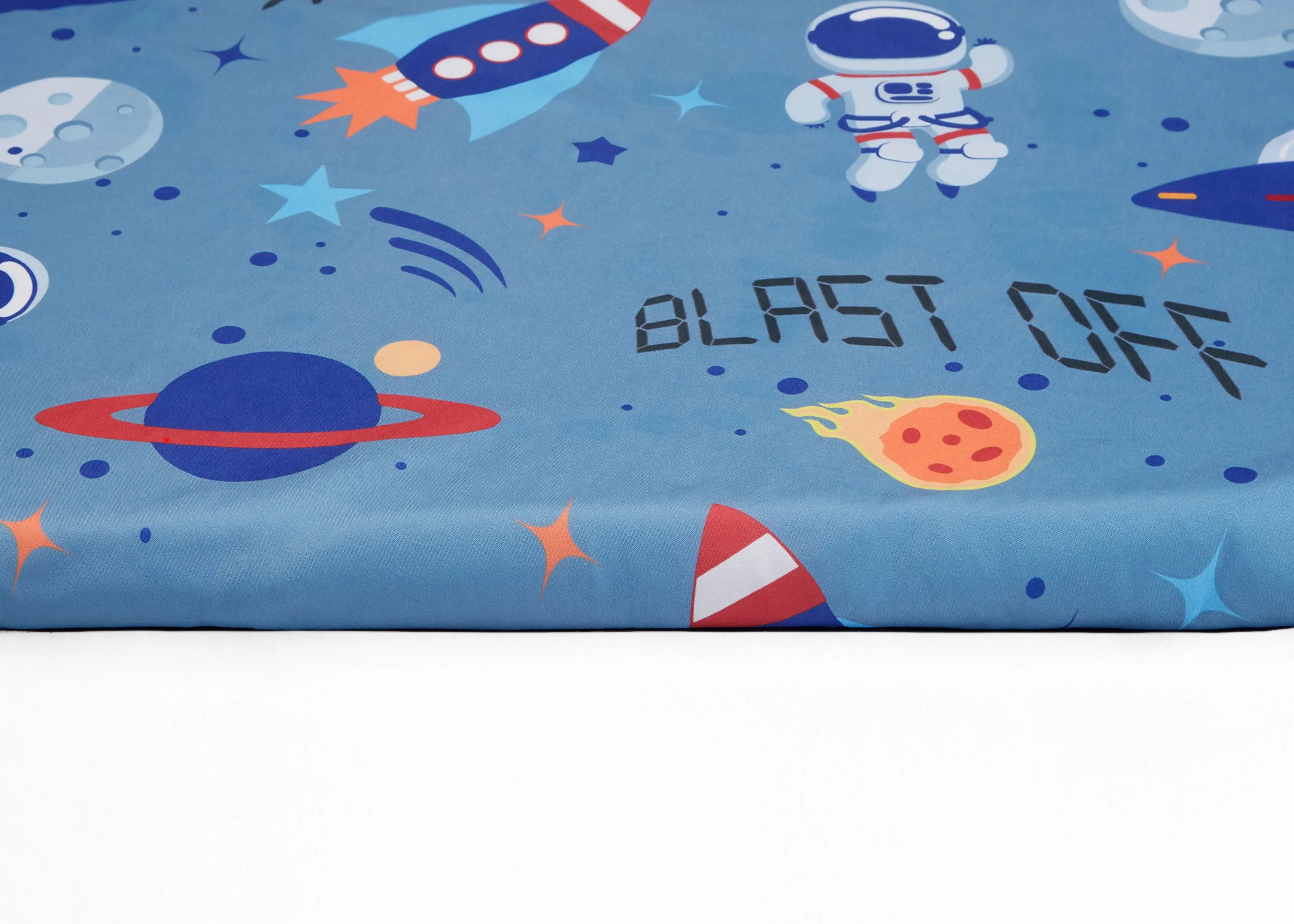 Outer Space Adventures 2-Pack Fitted Crib Sheet