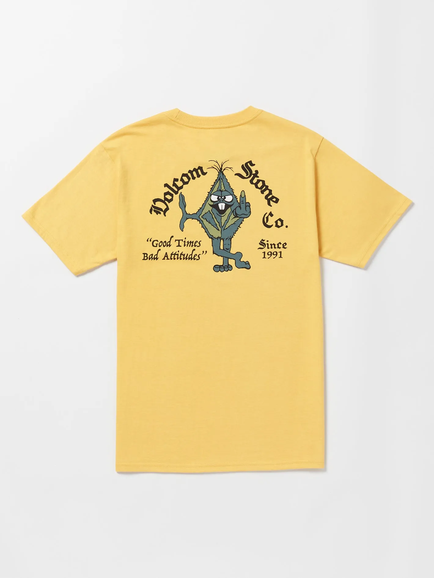 Party Of 1 Short Sleeve Tee - Golden Mustard