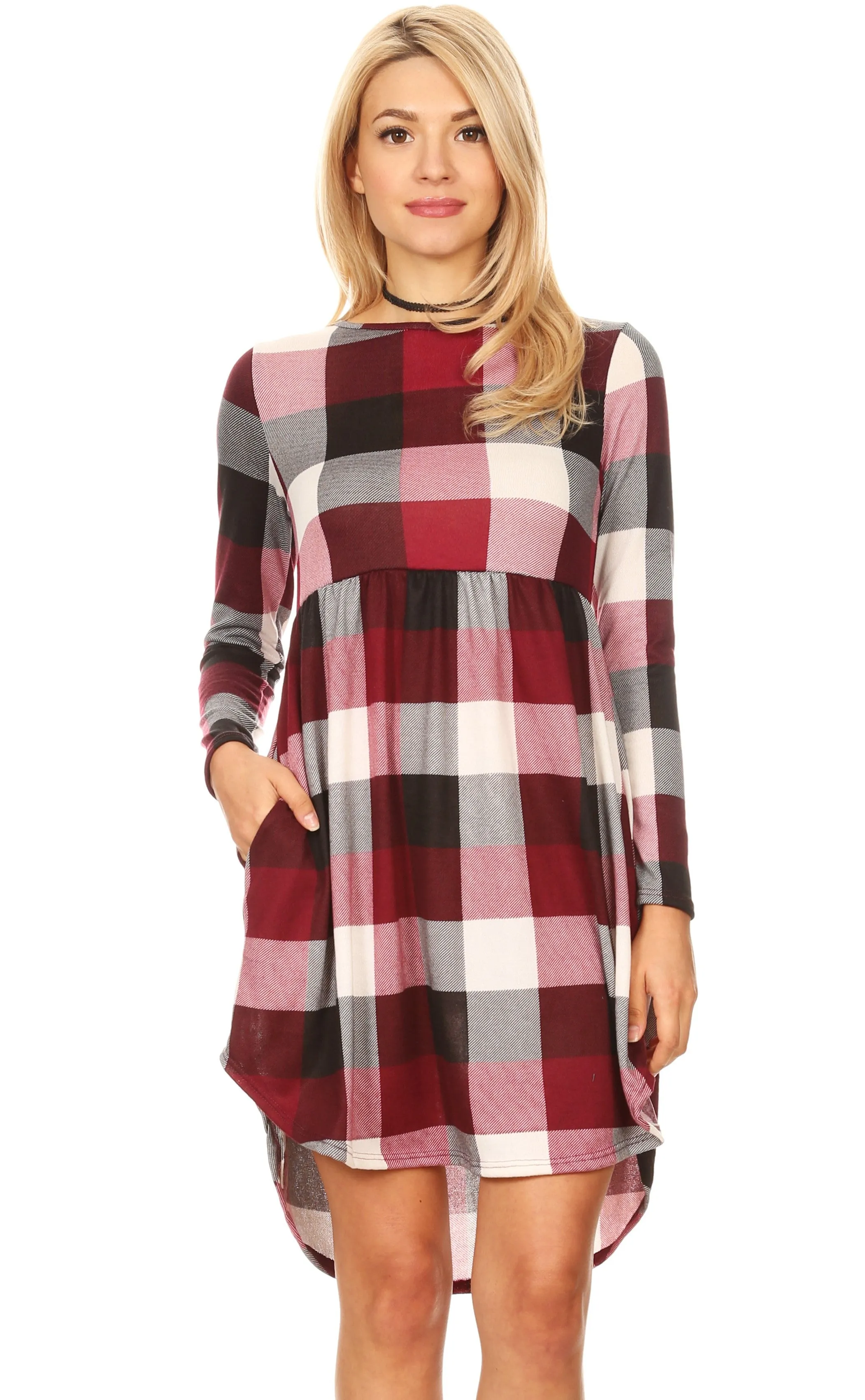 Party with Plaids Boho Dress