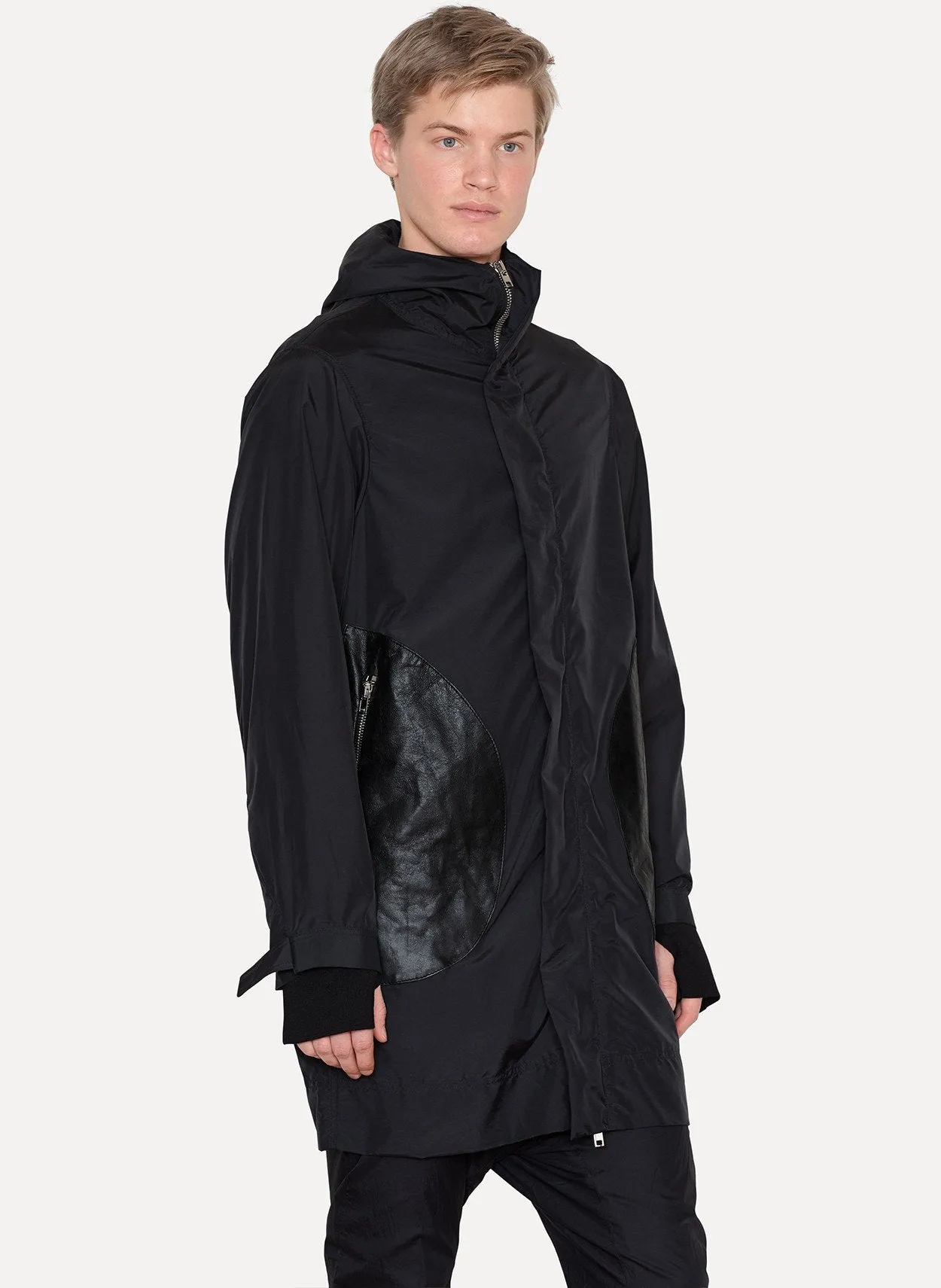 Polyester Silk Rain Coat