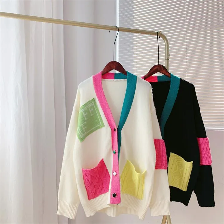 Pre Order:  Color Contrast Sweater