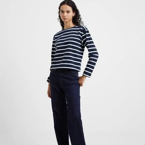 Rallie Stripe - Navy/ White