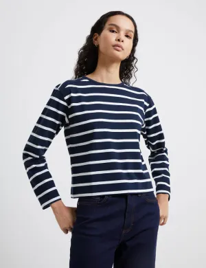 Rallie Stripe - Navy/ White