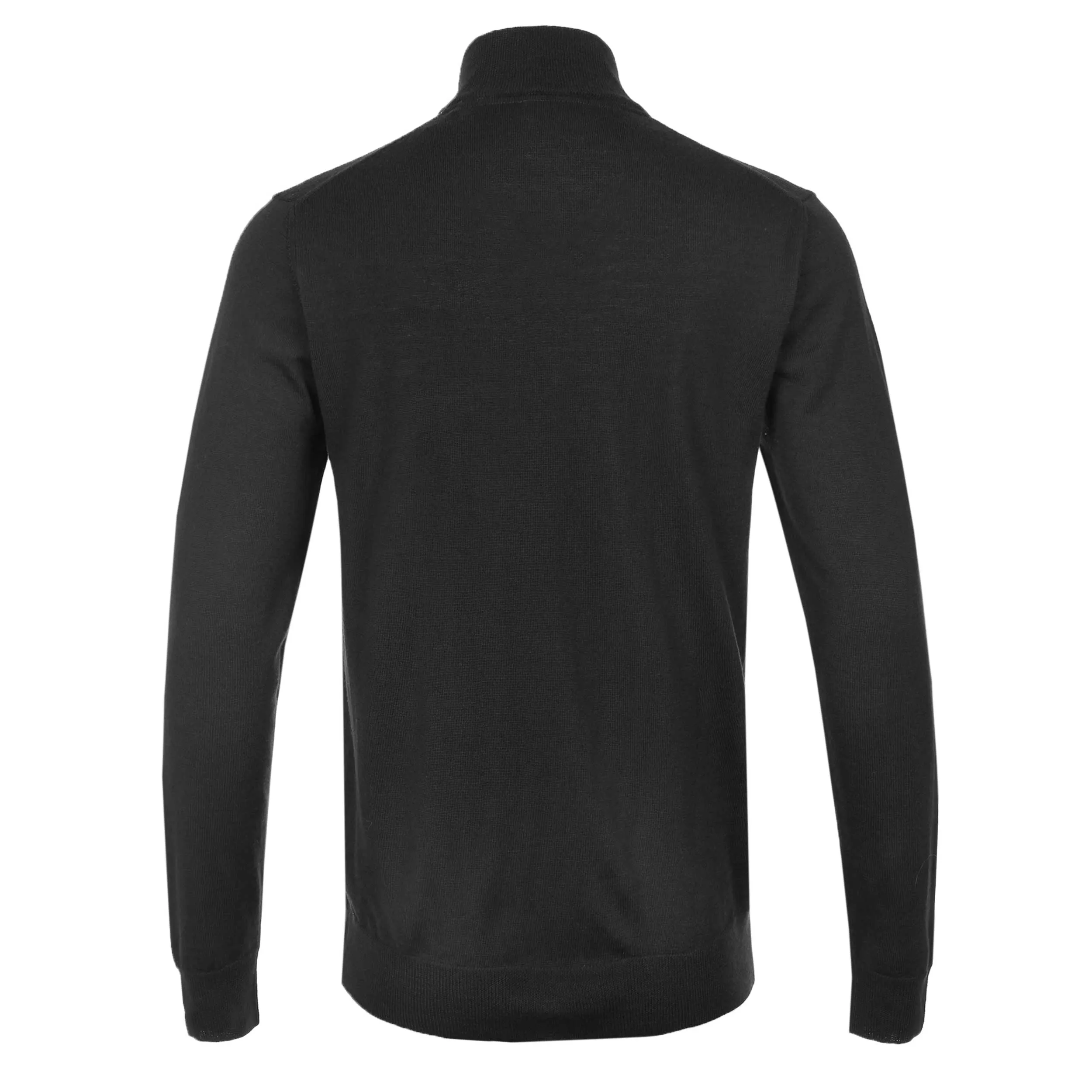 Sandbanks 1/4 Zip Knitwear in Black