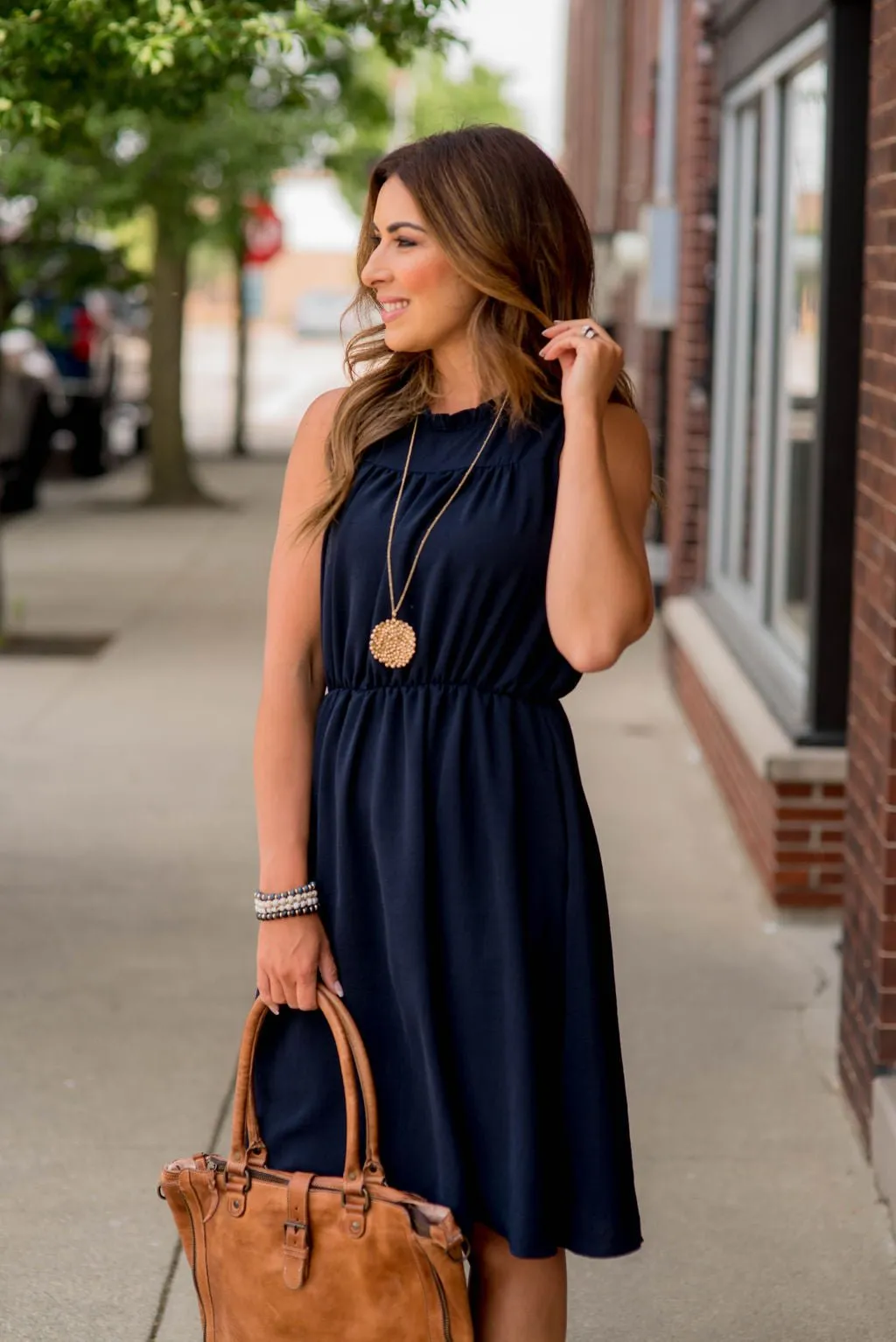 Simple Cinched Tank Dress