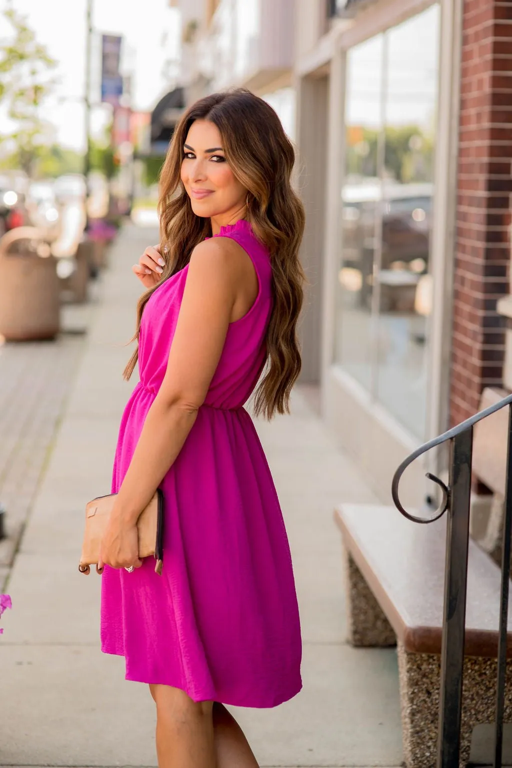 Simple Cinched Tank Dress