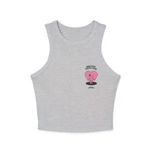 Tank Top - Inspirational and Cute Women's Micro Rib Racer