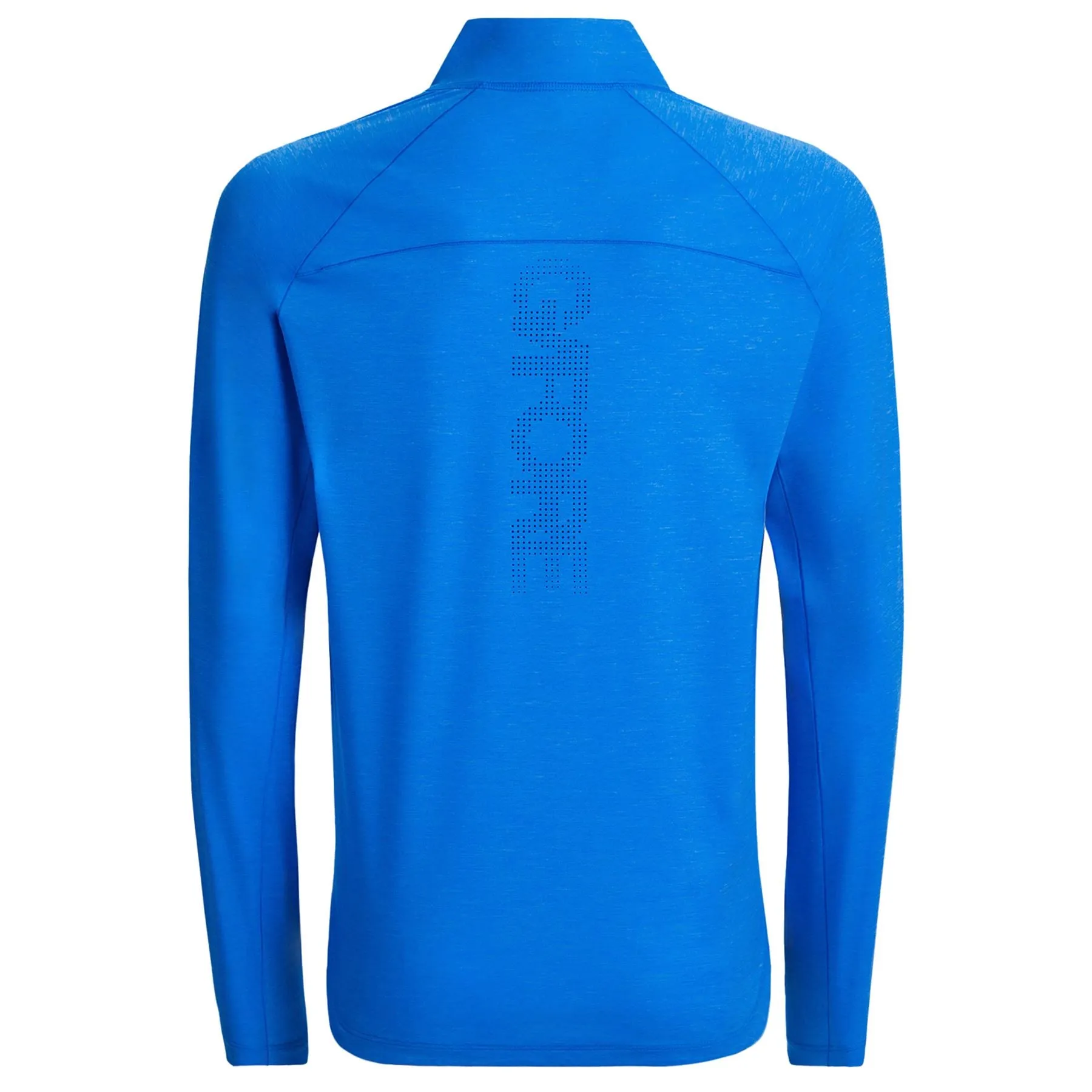 Tech Melange Quarter Zip Pullover Heather Racer - AW24