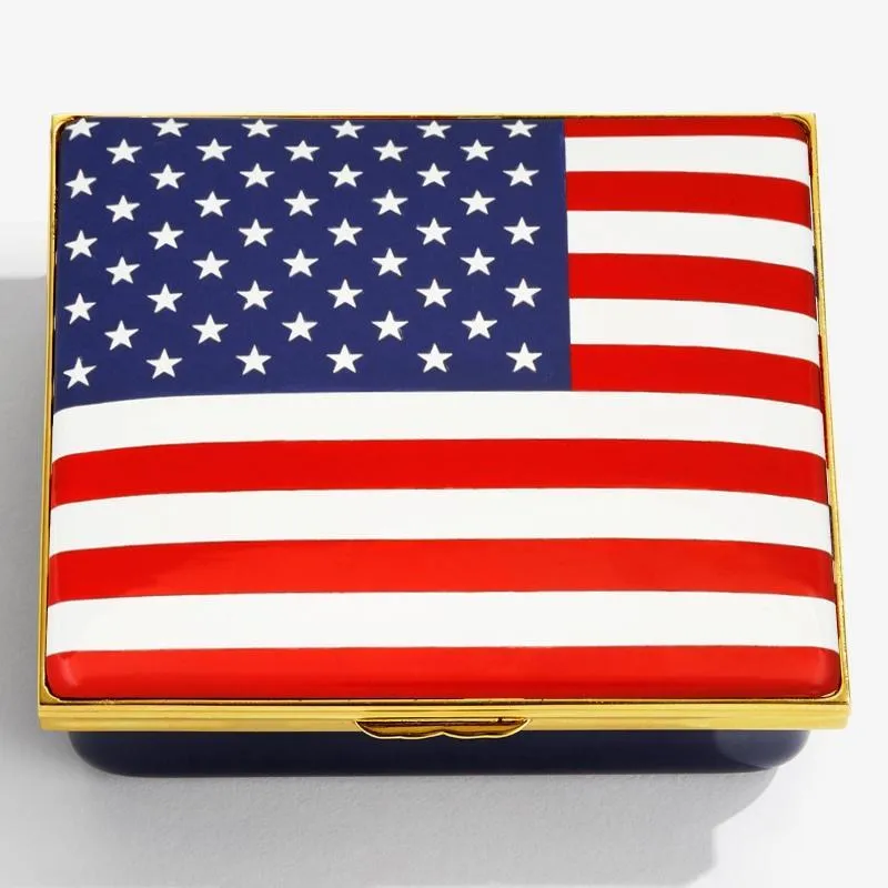 The Stars & Stripes Enamel Box