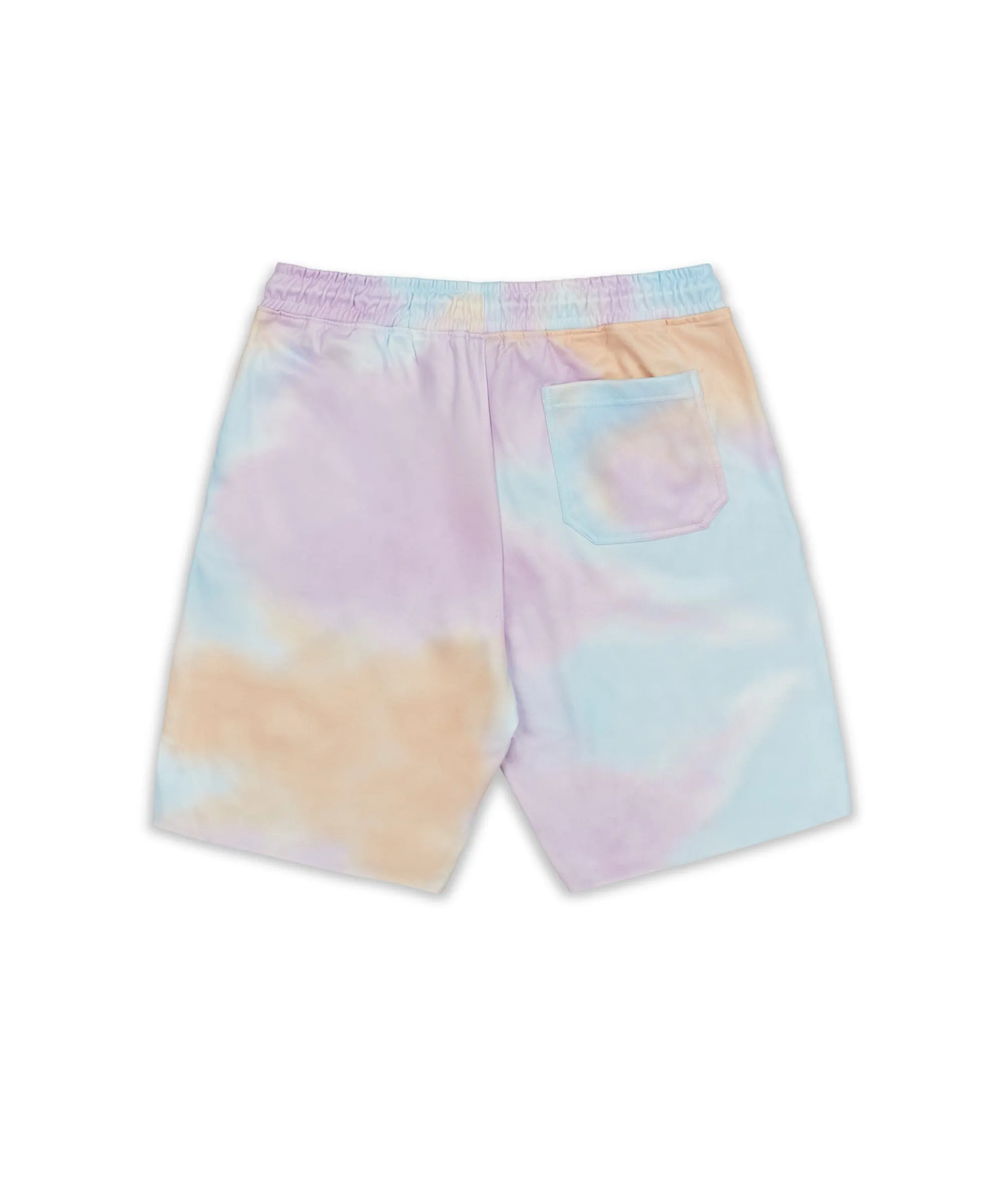 Tie Dye Knit Pastel Shorts