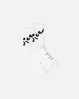 UTGT Ribbed Crew Socks