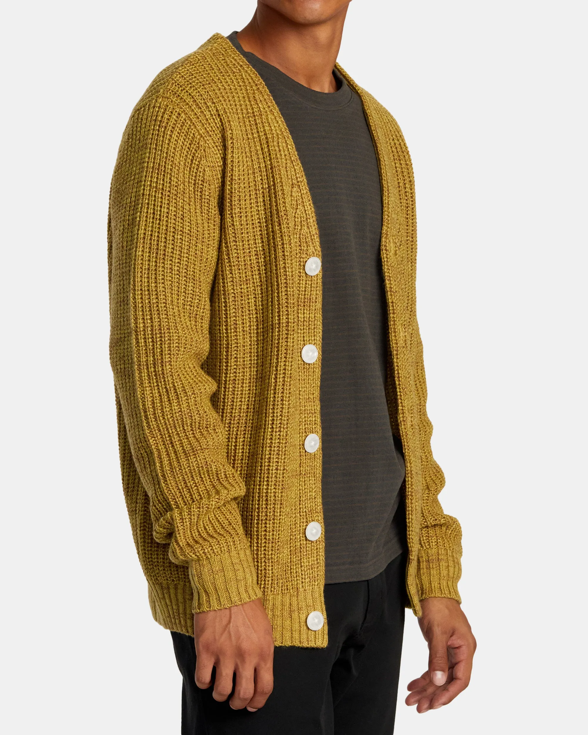 Vacancy Cardigan - Ochre