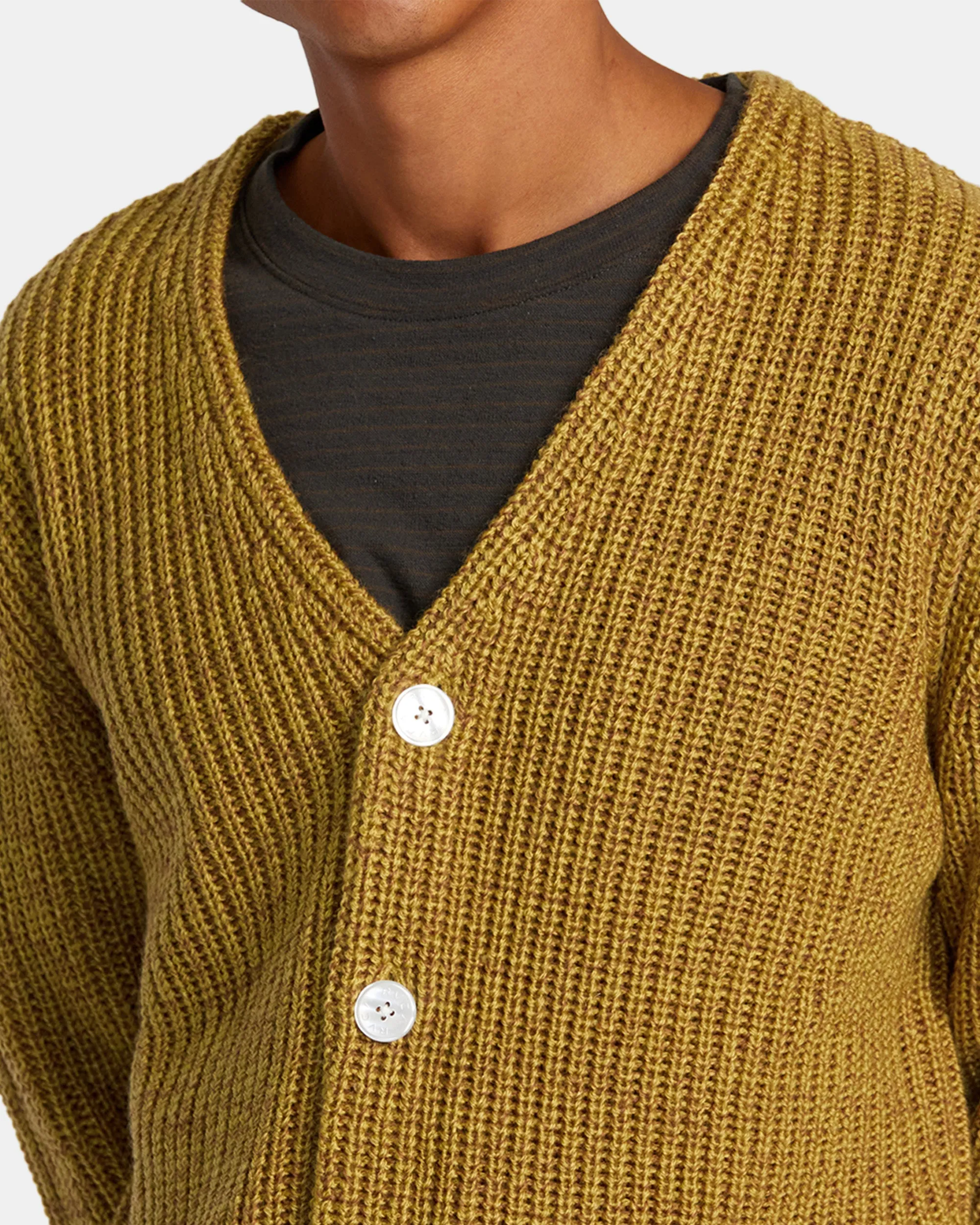 Vacancy Cardigan - Ochre